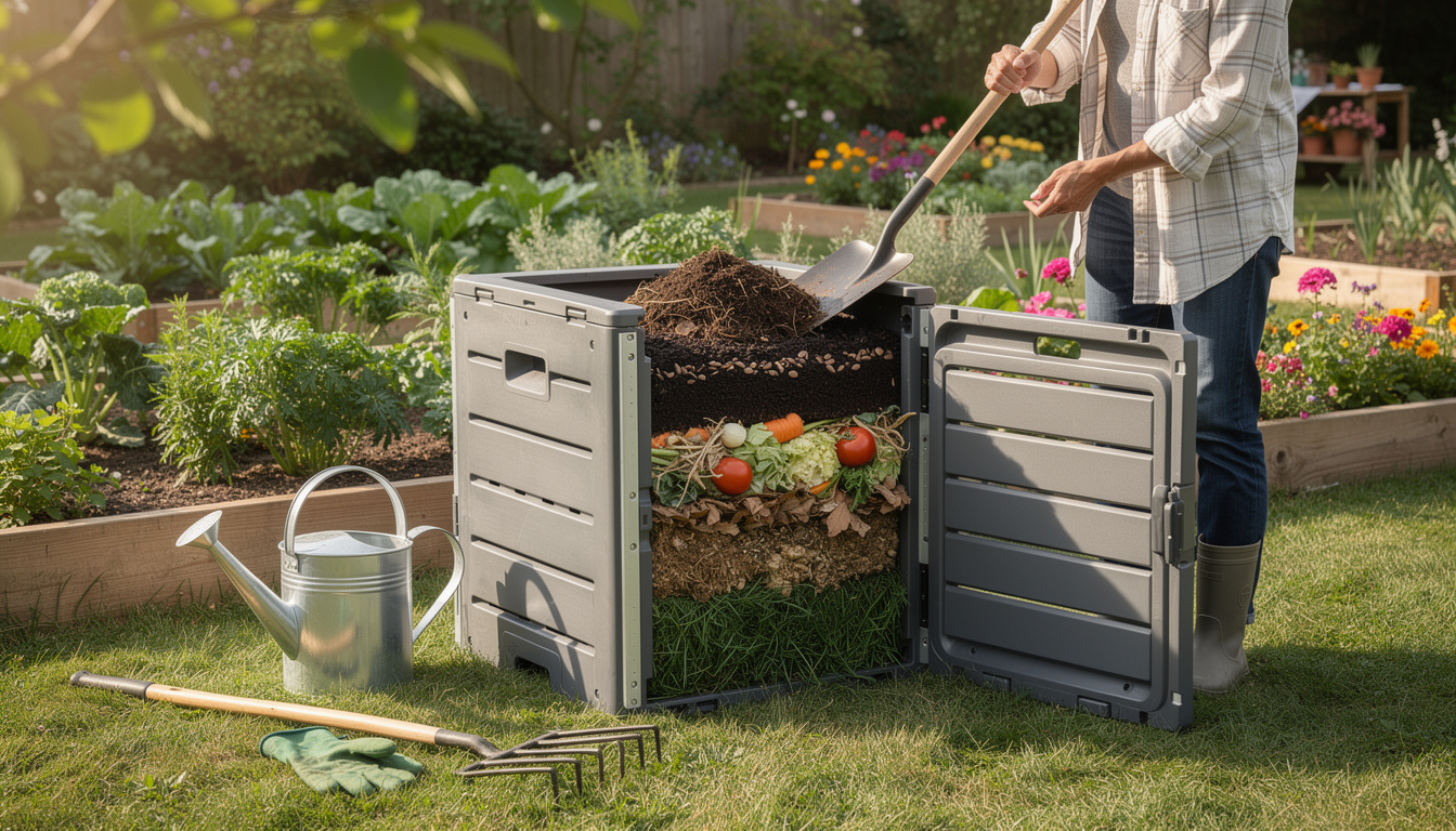 découvrez notre guide complet pour apprendre à composter efficacement vos déchets organiques à la maison et enrichir votre jardin naturellement.