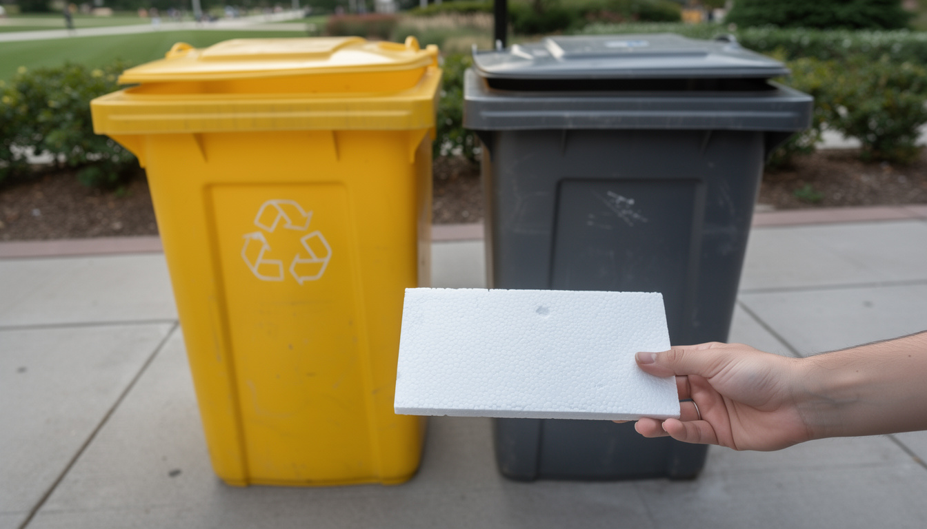 découvrez si le polystyrène doit être jeté dans la poubelle jaune ou non, et apprenez comment bien trier vos déchets pour protéger l'environnement.