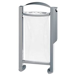 Corbeille vigipirate sur pied/cendrier Arkea - 60l/3l - gris manganèse