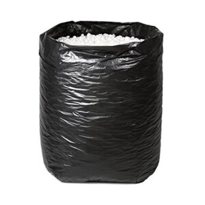 Delaisy Kargo 124165 Doublures de containers poubelle, 30 µ, 360 L, Noir