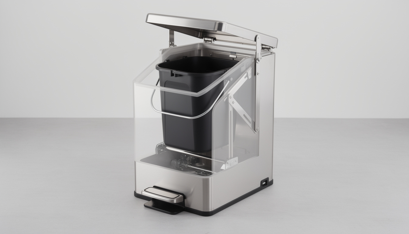 découvrez notre poubelle à pédale en métal, alliant résistance et design élégant pour une gestion des déchets pratique et hygiénique dans votre maison ou bureau.