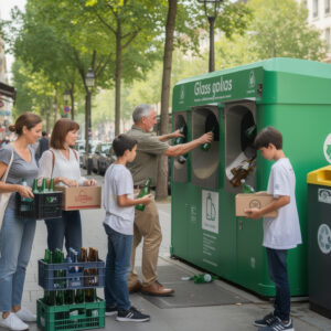 découvrez notre poubelle à verre, idéale pour trier et recycler vos déchets en toute simplicité. pratique, durable et facile à utiliser, elle contribue à un environnement plus propre.