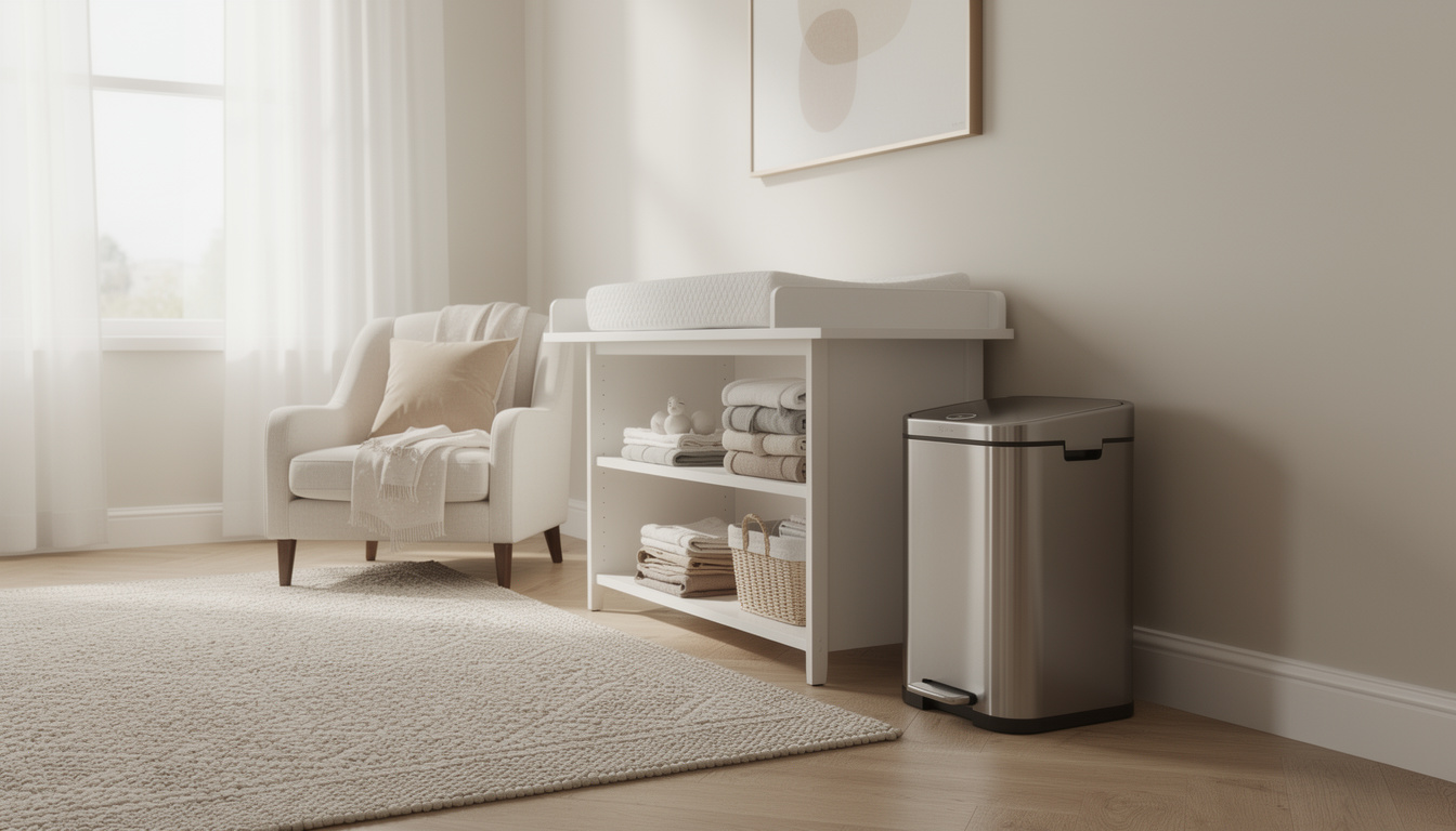 découvrez notre poubelle bébé, spécialement conçue pour faciliter le changement de couches avec hygiène et praticité. idéale pour une chambre d'enfant propre et sans odeurs.