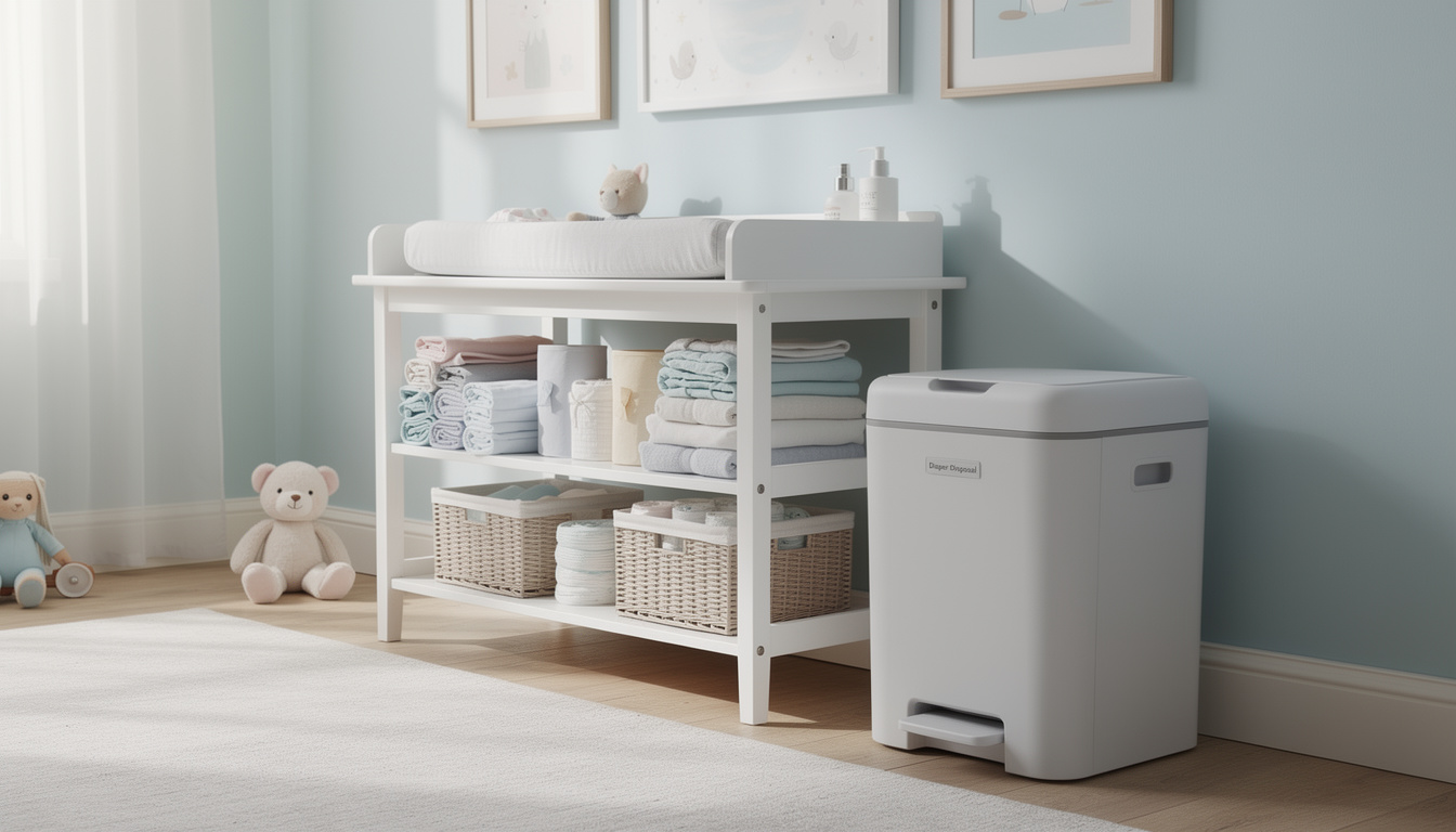 découvrez notre sélection de poubelles spécialement conçues pour la chambre de bébé, alliant sécurité, hygiène et design pratique.