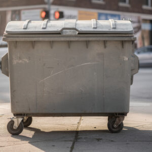 découvrez notre poubelle collective 1100l, idéale pour la gestion des déchets en entreprise ou collectivité. grande capacité, robuste et facile à manipuler.