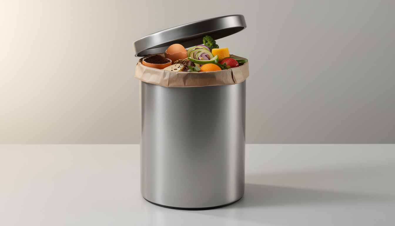 découvrez notre poubelle dédiée aux déchets alimentaires, idéale pour une gestion écologique et pratique des restes de cuisine.