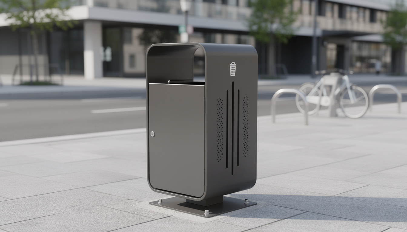 découvrez notre poubelle d’extérieur en acier, robuste et résistante aux intempéries, idéale pour garder vos espaces extérieurs propres et ordonnés.