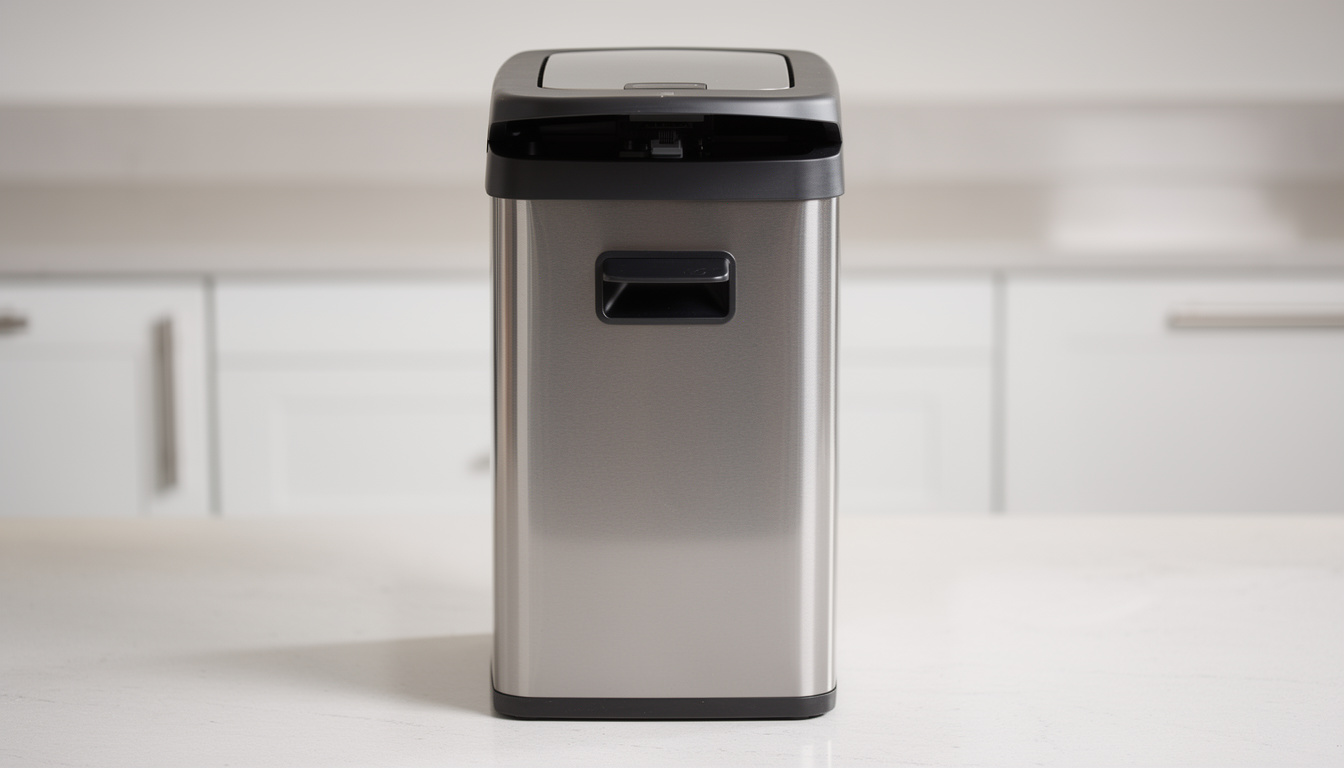 découvrez notre poubelle électronique, une solution innovante pour un tri facile et hygiénique de vos déchets grâce à ses capteurs automatiques et son design moderne.