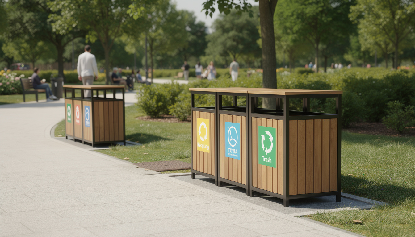 découvrez notre poubelle extérieure en bois, alliant design naturel et durabilité pour un rangement écologique et esthétique dans votre jardin ou terrasse.