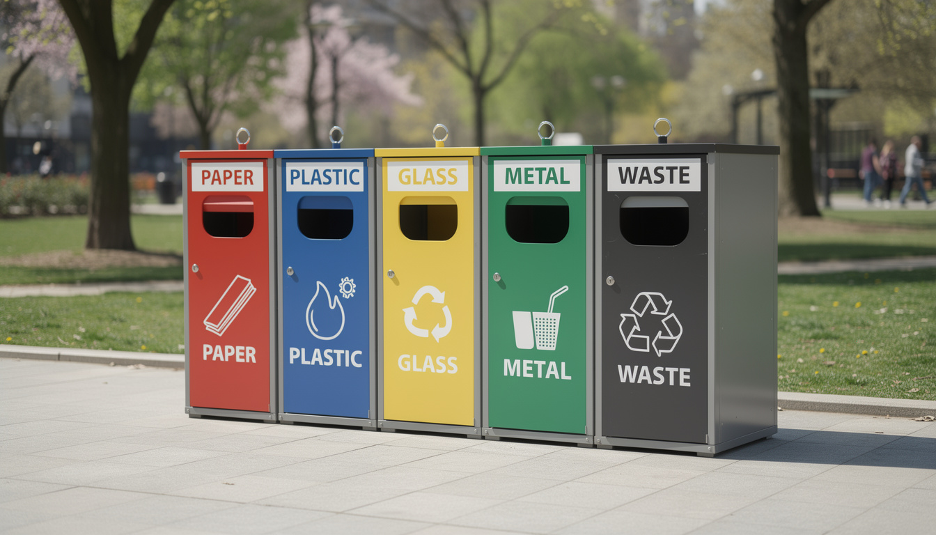 découvrez notre sélection de poubelles pour espace public, alliant design, durabilité et fonctionnalité pour un environnement propre et agréable.