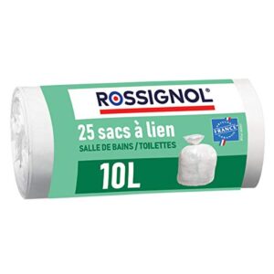 ROSSIGNOL - Sacs poubelle - 25 sacs - 10L - Made in France