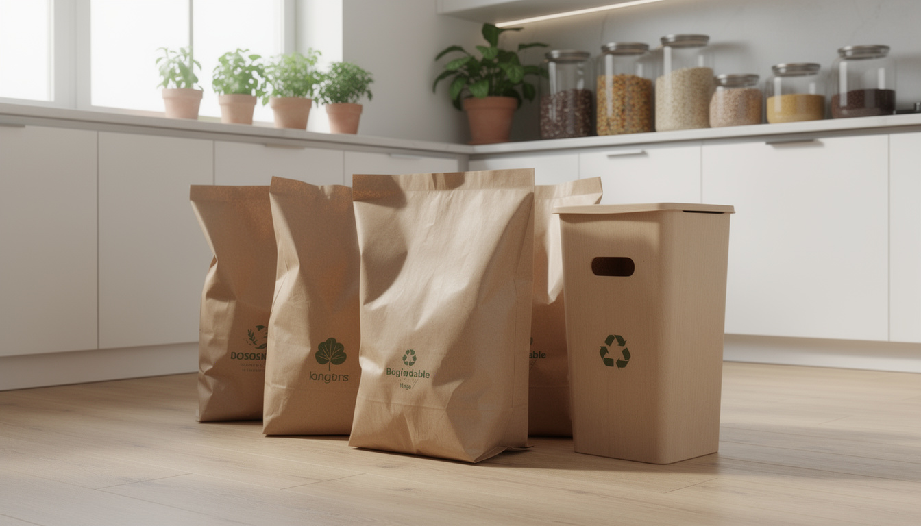 découvrez nos sacs poubelles bio en papier, écologiques et biodégradables, parfaits pour un tri et un compostage respectueux de l'environnement.
