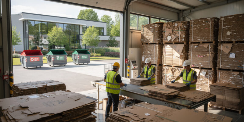 Comment recycler efficacement les déchets en carton