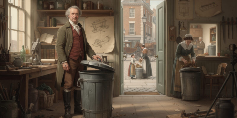 Qui est l&rsquo;inventeur de la poubelle et comment cette invention a changé notre quotidien